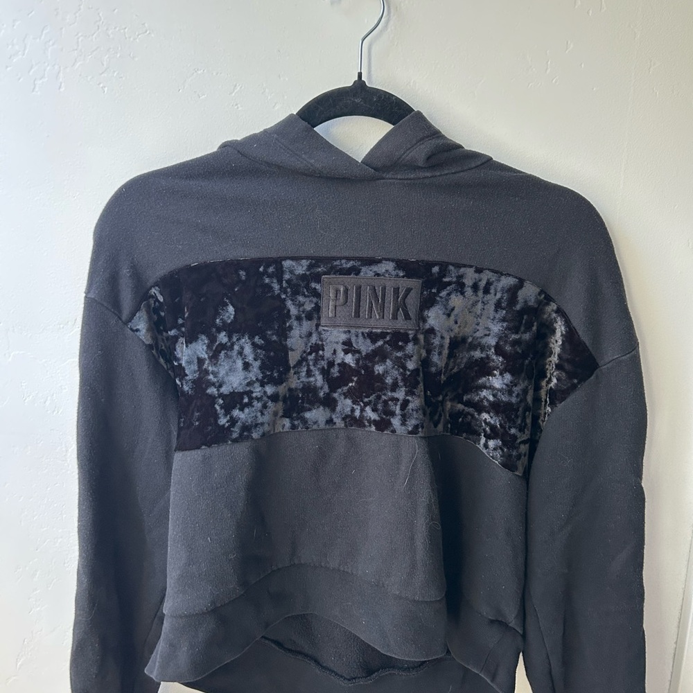 PINK Victoria's Secret Charcoal and Black Sweater